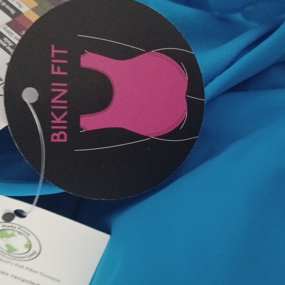 NWT Lot of 3 bathing suits same style blue black green xl - Picture 6 of 10